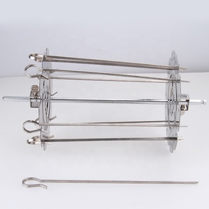 Dụng Cụ Nướng Thịt Cho Xiên Thép Không Gỉ Cho Thịt BBQ Bên Trong Và Bên Ngoài - Product Image 4