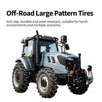 Tracteur 4x4 modèle 500-1004, 50-100 CV, pour exploitations agricoles moyennes et transport