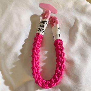Accesorios para teléfono Cordón de colores Cuerda de nailon corta con lengüeta de parche Correas de muñeca para teléfono móvil Cuerda para teléfono móvil - Product Image 4