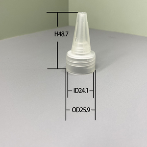 24/410 nhọn Miệng <span class=keywords><strong>Cap</strong></span> 24 mm nhựa vít dài tip vòi phun <span class=keywords><strong>cap</strong></span> với bọt lót Vòng - Product Image 3