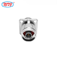 Usine directement N type prise mâle vers N femelle Jack bride 4 trous montage sur panneau RF coaxial adaptateur coaxial connecteurs convertisseur