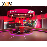 Yake buen precio pantalla Led pared de vídeo Flexible pantalla Led suave publicidad película programable pantallas Led flexibles