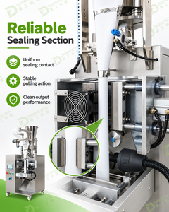 Machine d'emballage automatique à ultrasons pour tissus non tissés, scellage arrière, pour sachets de granulés de charbon actif - Product Image 4