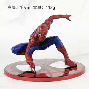 Figura de Acción de Spiderman y Capitán Superhéroe en Oferta, Juguete de PVC de Anime para Niños de 9-14 cm, Figuras de Dibujos Animados de Iron Man, Batman y <span class=keywords><strong>Hulk</strong></span> - Product Image 3