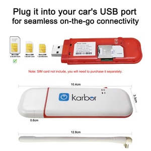 Karbor Wingle 4G LTE USB โมเด็ม WiFi เครือข่าย dongle แบบพกพาขนาดเล็ก - Product Image 3
