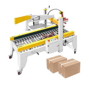 Fully automatic Random Packaging tape sealer Fully Auto Flap box sealing machine