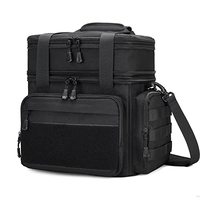 Boîte à lunch pour hommes, sac à lunch isotherme, boîte à lunch thermique pour adultes, sac isotherme étanche et anti-fuite pour le travail, le bureau, le camping, les voyages