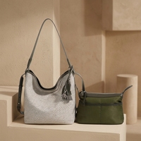 Sac fourre-tout en cuir gaufré personnalisé, sac à main pour femme, grande capacité, sac à bandoulière, fabriqué en Chine