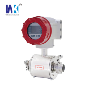 식품 등급 1.5 "트라이 클램프 4-20mA RS485 펄스 포도 와인 맥주 액체 메디더 드 꼬리 SS304 DN50 우유 자기 유량계 - Product Image 4