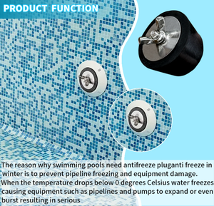 Accessoires de <span class=keywords><strong>piscine</strong></span> d'hiver transfrontaliers, bouchon <span class=keywords><strong>antigel</strong></span> <span class=keywords><strong>pour</strong></span> tuyau de <span class=keywords><strong>piscine</strong></span>, acier inoxydable, 25/32/38/45/51/63 mm - Product Image 6