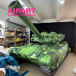 Erschwing liche massive aufblasbare Tank-Werbeaktionen - Product Image 4