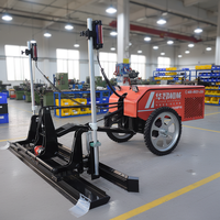 Machine automatique de nivellement de béton au laser, équipement économique de nivellement de sol pour projets industriels et d'usines