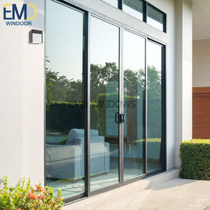 Puerta Corredera Insonorizada con Paneles de Vidrio Enfocados en la Privacidad - Product Image 4