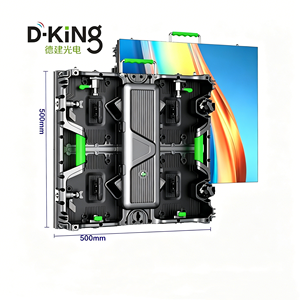 Full Color Vivid P3.91 LED Rental <b>Screen</b> 500x500mm Indoor Outdoor <b>Panel</b> with Independent Power - Product Image 2