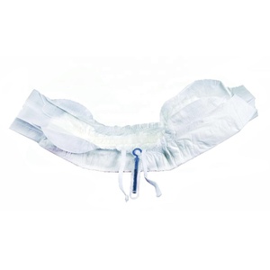 <span class=keywords><strong>Culotte</strong></span> en <span class=keywords><strong>plastique</strong></span> super slip douce et confortable pour hôpital OEM pour incontinence, <span class=keywords><strong>couche</strong></span> médicale à tirer pour adultes, grande taille - Product Image 1
