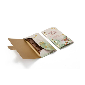 Tùy chỉnh chuyên nghiệp thực phẩm carton in ấn thanh sô cô la wrapper bao bì hộp - Product Image 1