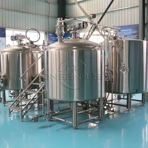 TONSEN anahtar teslimi bira bira fabrikası tesisi 10 bbl 1000l bira kaynatma kazanı sistemi