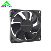 Kipas Pendingin Aksial 80mm 8020 DC 12V 24V dengan Baling-Baling Plastik Tahan Lama dan Rendah Kebisingan, Sempurna untuk Pendinginan Radiator PC