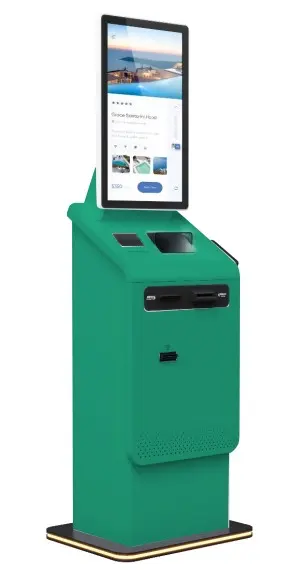 Kiosque d'auto-paiement Crtly Crtly accepteur d'argent liquide et de pièces solution de paiement de kiosque accepteur d'argent liquide distributeur automatique