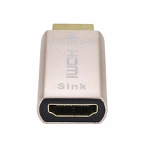 Nouvelle prise factice VGA HDMI 2021, émulateur d'affichage virtuel 4K sans tête (Ghost Display) avec DDC Edid pour carte graphique, solution pour écran verrouillé