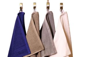 Vente flash - Serviettes de bain d'hôtel en coton 100% écologique, tissées, couleur unie, blanches, de luxe, 70x140cm - Product Image 4