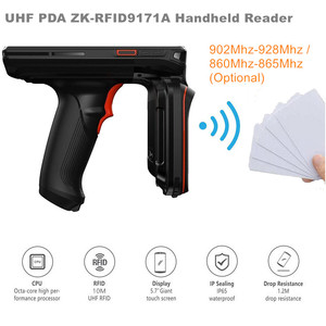 Terminales de mano ISO18000 6C RFID <span class=keywords><strong>PDA</strong></span> Reader, lector móvil de 5,7 pulgadas, escáner <span class=keywords><strong>Bluetooth</strong></span> 1D/2D de 860-960MHz para seguimiento de activos - Product Image 5
