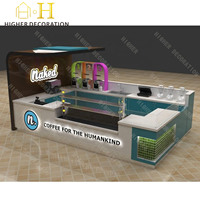 Conception de décoration de restaurant, vitrine de café personnalisée, présentoirs de café, mobilier de magasin, comptoir de bar pour clubs