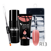 Venalisa Rapide Camouflage Nail Gel 30g 26 Couleur Épais Gelée Ongles Prolonger Poly Acrylique Gel Nail Tips Brosse Slip Solution Liquide Kit