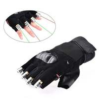 Gants laser pour scène de club DJ, 7 modes d'éclairage, couleurs personnalisables pour les fêtes de remise de diplômes, Halloween, Ramadan - Fournitures pour événements pour adultes