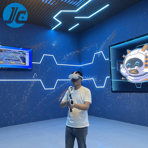 ระบบการต่อสู้แบบ VR ในร่มแบบโต้ตอบพร้อมความสามารถในการเล่น10คนอุปกรณ์ทางยุทธวิธีการก่อสร้างโลหะสำหรับศูนย์เกม - Product Image 2