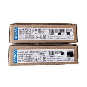 รีเลย์ตรวจสอบแบบใหม่ รุ่น K8AK AS2 100 240VAC - Product Image 2