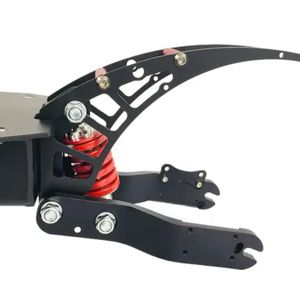 Structure principale de trottinette électrique pliable pour adulte, amortissement à ressort, 46*16.5*9cm, cadre de 10 pouces avec ouverture de 135mm - Product Image 2