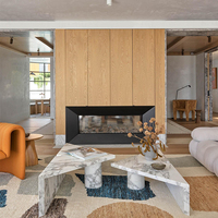 Meilleur design moderne de maison de villa de luxe, plans d'sol cad de styliste d'intérieur de maison