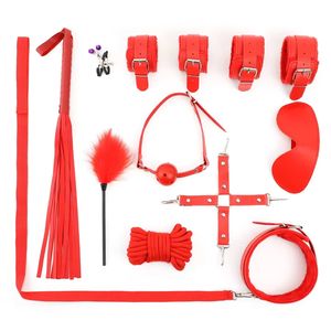 Jeux érotiques, jeux de rôle, équipement BDSM, <span class=keywords><strong>bondage</strong></span>, produits SM pour adultes, jouets, lot de 10 pièces, jouets pour hommes et femmes - Product Image 6