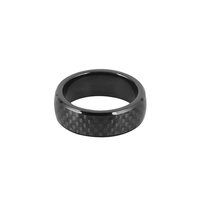 Anneau intelligent étanche personnalisé NFC céramique haute fréquence FPC 13.56mhz NFC étiquette de paiement 215 application de clé d'accès à puce