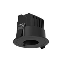Ecolux CE ETL SAA LED Sensor Downlight Corridor Anti Glare Spotlight Project Recessed Narrow-Edge Aluminum COB Down Light