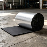 Matériau d'isolation thermique économique en mousse de caoutchouc pour les systèmes de chauffage résidentiels