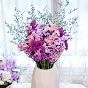 Nouvelle Arrivée Flora d'Été : Fournitures pour Fleuristes - Statice, Fleurs Éternelles Violettes, Myosotis, Fleurs Préservées - Product Image 3