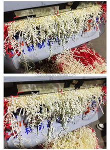 Déchiqueteuse de raphia fabrication de papier machine à déchiqueter le papier découpé froissé artisanal - Product Image 6