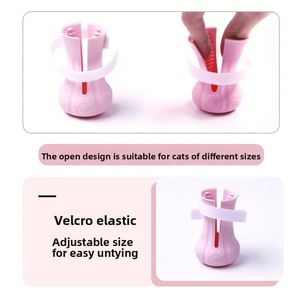 Cat Paw Covers Silicone Gel Anti-scratch <b>Bite</b>-proof for Cat Bathing and Grooming - Product Image 1