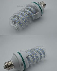 หลอดไฟ LED คอร์นไลท์ ขั้ว E27 ตัวเรือนพลาสติก SMD 2835 5000K แสงเดย์ไลท์ AC 85-265V สวิตช์แบบแมนนวล Ra80 100lm/w ได้รับการรับรองมาตรฐาน CE - Product Image 5