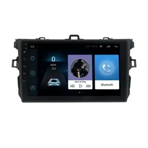ZMAZ09 2.5D screen Built-in GPS USB DSP WiFi Microphone Car Dvd Player Corolla 2009 2013 For Toyota