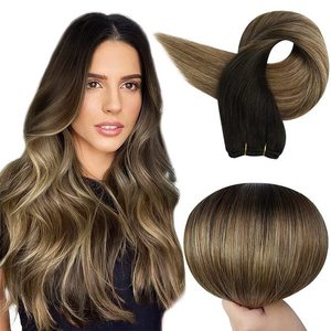 12A grado salone di qualità marrone scuro #2 #4 #6 fasci di estensione dei <span class=keywords><strong>capelli</strong></span> di trama dei <span class=keywords><strong>capelli</strong></span> umani vergini europei pieni di colore per il bianco - Product Image 3