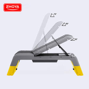 Zhoya piattaforma per esercizi regolabile Stepper aerobico <span class=keywords><strong>Step</strong></span> <span class=keywords><strong>Up</strong></span> Workout panca aerobica per la casa - Product Image 2