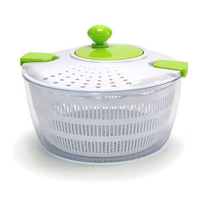 <span class=keywords><strong>Essoreuse</strong></span> à <span class=keywords><strong>salade</strong></span> manuelle en plastique Itchen, capacité 4L, lames en acier inoxydable, outil écologique pour fruits et légumes - Product Image 4