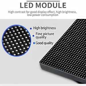 Panneau d'affichage LED extérieur fixe couleur pleine, haute luminosité, étanche, pour publicité, 960x960mm - Product Image 4