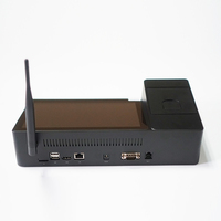 Intel Cherry Trail Z8350 8.9 pouces Media POS Panel PC avec imprimante thermique