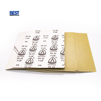 Papier abrasif blanc Klingspor, fabriqué en Pologne, 50 pièces, P120, pour polissage manuel et ponçage