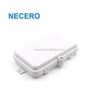 NECERO Étanche ABS FTTH 4 ports 16Core 24core Fibre Optique Splitter Distribution Terminal Box ODP ODB FDB NAP Intérieur Extérieur