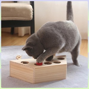 Solid Wood <strong>cat</strong> Toy - a Fun Toy for <strong>Cats</strong> to Entertain Themselves. . New Model Children's Pet Toy. - Product Image 4